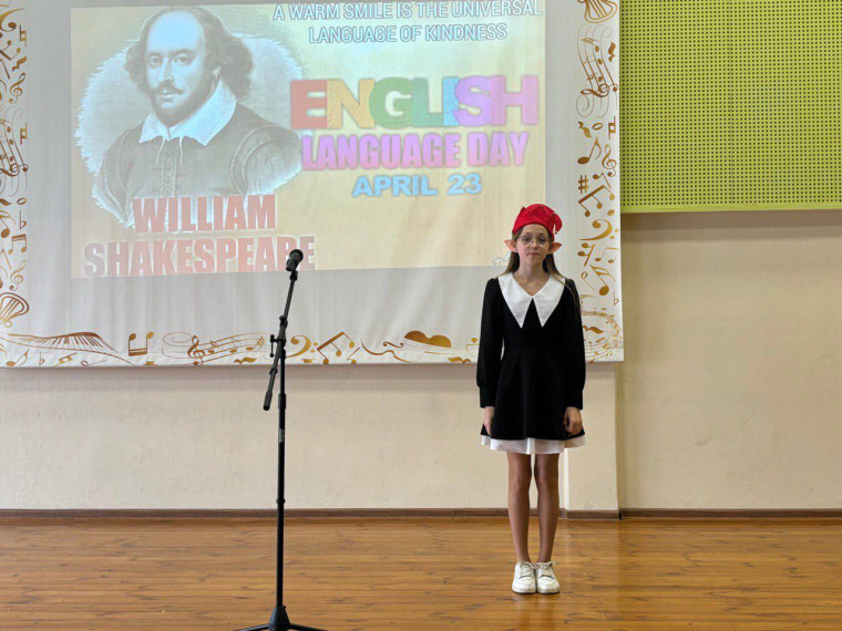 Конкурс чтецов на английском языке «Talk like Shakespeare”, посвящённому Дню рождения Уильяма Шекспира.
